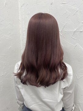 プライズ 表参道原宿店(prize) ピンクブラウン秋カラー暖色系原宿表参道