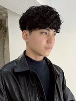 ローウェ オム 立川(LOUWE HOMME)&nbsp;メンズマッシュ/波巻きツイストスパイラルパーマ