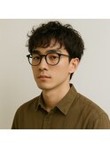 大人メンズマッシュパーマ 20代 30代 40代 50代 60代 学割