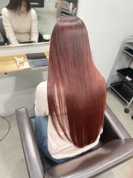 リグ 横浜(Lig.) ボルドーカラーバーガンディブリーチダブルカラーモーヴブラウン