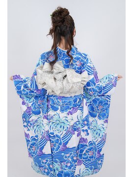 華やかアップスタイル