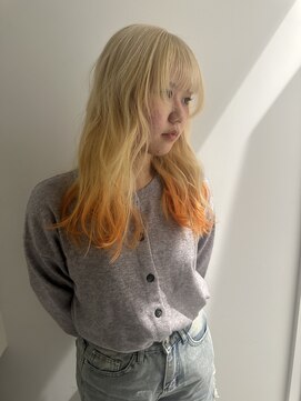 ワンカラー/ブリーチカラー/髪質改善/ハイトーンカラー