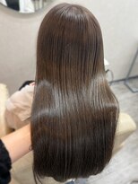 ソア 並木坂(Soa)&nbsp;熊本/透明感オリーブベージュ/艶カラー/顔周りカット/Minori