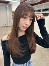 ニュイ 木更津(nuit) 着物ヘア/大人ガーリー/ダークアッシュ/似合わせカット/木更津