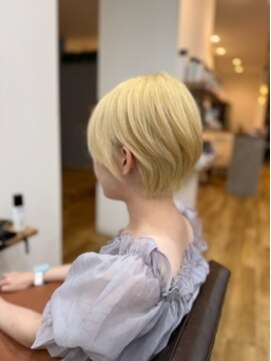 リンク(Link Hair&Spa) 【ASUKA】ハイトーンショート
