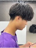 マッシュ/黒髪/ナチュラルマッシュ/メンズ/ツーブロック
