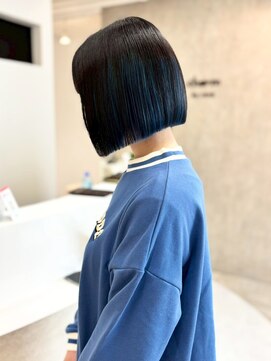 ブリッツ レボ(BLITZ-REVO) ピンクベージュ/アンブレラカラー/クールショート/前髪/柏駅