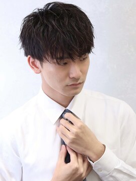 men's salon es. 新宿 メンズカット/メンズパーマ/メンズヘア【メンズサロン エス】 ニュアンスパーマ/波巻きツイストスパイラル[新宿/メンズ/men's]