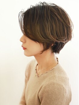 髪質改善サロン mina hair eyelash 菊川【4月上旬NEW OPEN(予定)】の写真/一人ひとりのクセや髪質、骨格に合わせた似合わせカットが◎忙しい毎朝のセットが楽になる♪