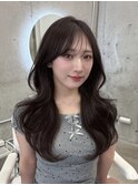 上品可愛い◇韓国くびれヘア/透明感たっぷりグレージュ
