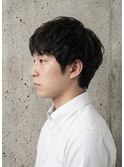 ナチュラル束感×ソフトパーマショート