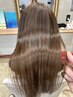 《夏のヘアケアプラン》ヘアカラー+カット+艶髪トリートメント+ホームケア