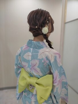 ヘアセットサロン ラシク(LaCQ) 推し活×浴衣
