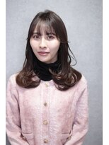 リメル 奥沢自由が丘店(Remel) ミディアムレイヤー/顔周りレイヤー/韓国風/ワンカール/自由が丘
