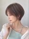 アッシュ 戸塚店(Ash)の写真/大人女性の白髪ぼかし×似合わせショートで上品で洗練されたヘアスタイルに導きます◎