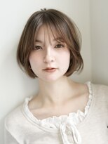 コレクティブワーク 表参道 渋谷(COLLECTIVE WORK)&nbsp;レイヤーボブ/チョコレートカラー/髪質改善
