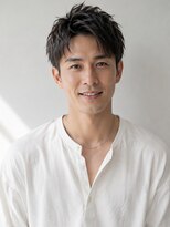 リリアーナ(LILIANA) 池袋 メンズカット アップバング ツーブロックショート 眉カット