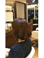 ヘアースタジオリンク(hairstudioRink) ゆるふわボブ