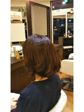 ヘアースタジオリンク(hairstudioRink) ゆるふわボブ