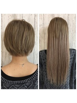 アンク クロス 新宿店(ANKHCROSS) シールエクステ80枚☆Before &After