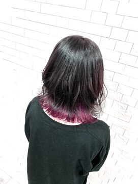 マテリアル(material) 【インナーカラー】ベリーピンク