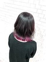 マテリアル(material) 【インナーカラー】ベリーピンク