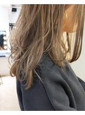 ミルクティーベージュダブルカラーインナーカラーケアブリーチ