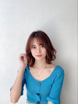 セシルヘアー 沖縄小録2号店(Cecil hair) ふんわりロブスタイル