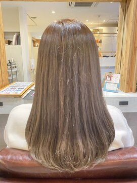 アドラーブル 駅南店(adorable) 【透明感カラー】【ラベンダー×ベージュ】【20代30代】