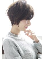 グランアージュ 池袋東口店(grandage)&nbsp;透け感グレージュ/大人可愛いくびれショートボブ/小顔