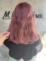 エムドットヘアーサロン(M. hair salon) とっても可愛いペールピンク♪