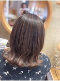 バレイヤージュ（ブリーチなし）