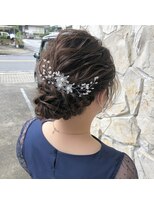 ヘアメイク ヴァロ(Hair Make VaLo)&nbsp;シニヨンアレンジ＋お呼ばれアレンジ