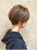 大人可愛い丸みショート30代40代【NAYUMI】