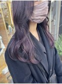 【neolive& 渋谷店】韓国風ダークバイオレットアッシュ