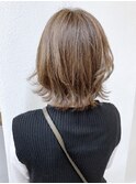 《knit銀座》大人可愛い20代30代40代ショートボブ丸み前下がり