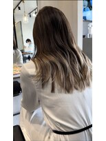 ヘリム(HELIM)&nbsp;【石川尚之】大人可愛髪質改善オリーブベージュカラー