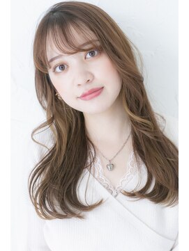 アジールヘア 所沢プロペ通り店(agir hair) インナーカラー10代25歳ブラウンベージュ