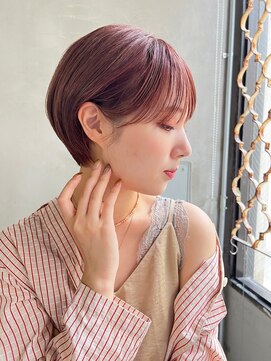 ロロ(ro-ro) 【恵比寿roro】ピンクベージュ×ショートヘア