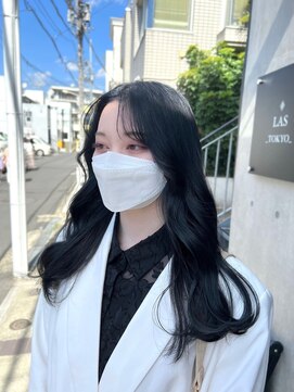 ラス トーキョー(LAS TOKYO) ブルーブラック　透明感カラー