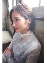 アール 北千住店(ar)&nbsp;大人上品なミニボブ/ベナボブ×ナチュラルブラウン[北千住]