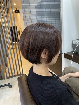 アフィニティー(AFINITY) コロンとショート《堅田美容室/ショートボブ/ショートヘア》