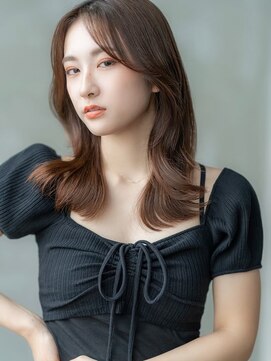 イオ 本厚木(io) 韓国レイヤーくびれ似合わせカットイメチェンフルバンク小顔