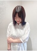 ミディアム.紫カラー☆