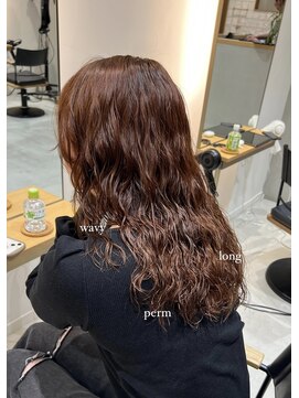 シアン 矢場町店(CYAN.) ロングウェーブパーマ