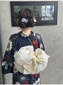 浴衣ヘア