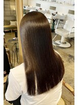 髪質改善と縮毛矯正の専門店 サンティエ(scintiller)&nbsp;【髪質改善】弱酸性縮毛矯正＋カット