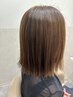 【パヤパヤが気になる方にオススメ！】ケアカラー×カット×トリートメント