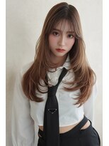 アンジェリカラボ 梅田店(ANGELICA LABO) ワンカールレイヤー×顔まわり×髪質再生×韓国【川又】