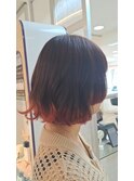 毛先が可愛い！エンドカラー